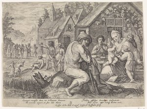 Det goda äktenskapet av Crispijn van de Passe (II)