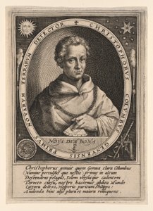 Christofer Columbus av Crispijn van de Passe I