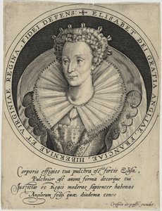 Elisabet, drottning av England av Crispijn van de Passe I