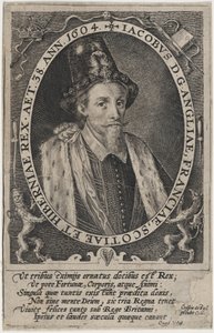 Jakob I, kung av England av Crispijn van de Passe I