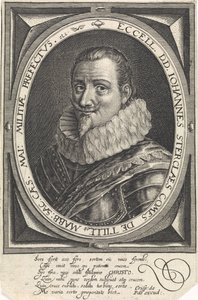 Porträtt av Johann Tserclaes, greve av Tilly