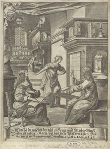 Kristus i Martas och Marias hus