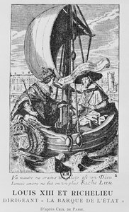 Ludvig XIII och Richelieu