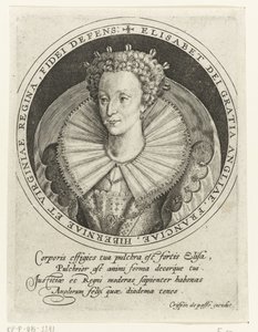 Porträtt av drottning Elizabeth I av England
