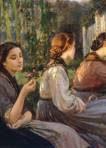 Confidences, av Cristiano Banti, detalj av Cristiano Banti