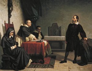 Galileo före den romerska inkvisitionen