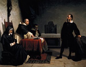 Galileo före den romerska inkvisitionen