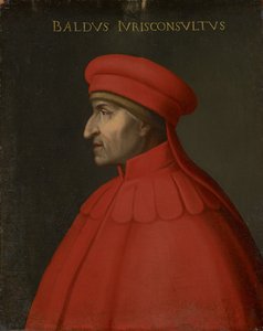Porträtt av Baldo degli Ubaldi, ca 1560