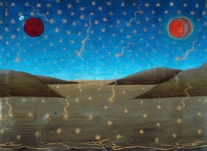 Världens ände: månen och solen kommer att mörkna, stjärnorna kommer att falla och allt kommer att vara motsatsen till vad det var (ca 149v). 1476