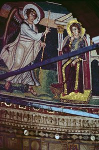 Bebådelsen, c.540 (mosaik)