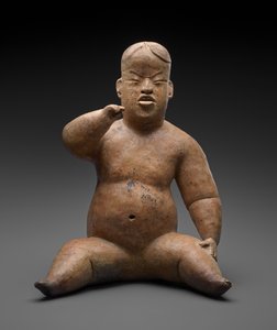 Sittande figur