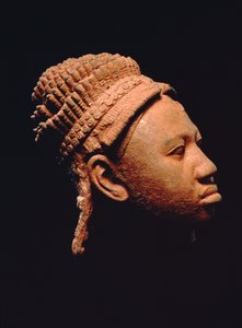 Yoruba-huvud av en drottning, från Ita Yemoo, Ife, Nigeria av Culture Yoruba