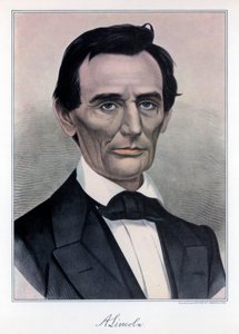 Abraham Lincoln, USA:s sextonde president, 1800-talet.
