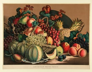 American Prize Fruit av Currier and Ives