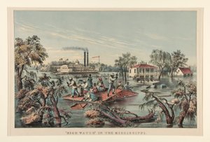 :Högt vatten av Currier and Ives