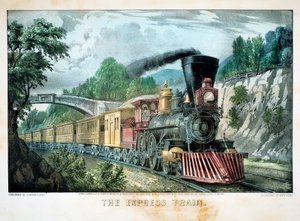 Expresståget, USA, 1870