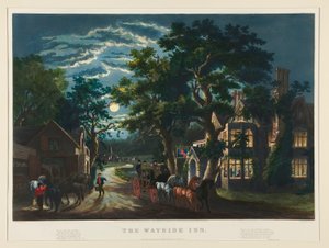 The Wayside Inn av Currier and Ives