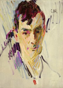 Porträtt av målaren Otto Mueller, ca 1914
