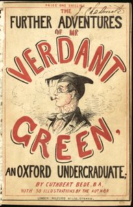 Omslagsillustration för The Further Adventures of Mr Verdant Green An Oxford Undergraduate av Cuthbert Bede