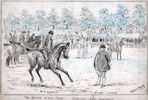 The Melton horse show, dömande jägarna, c1880-1940.
