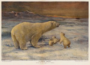 En kommande fiende (litho i färg)