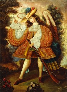 Ärkeängel med Arquebus