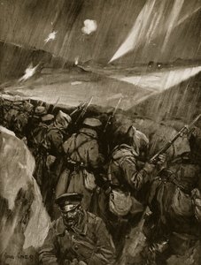 Bulgarer som belägrade Adrianopel, 1912-13 av Cyrus Cuneo