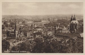 Översikt över Prag av Czech Photographer