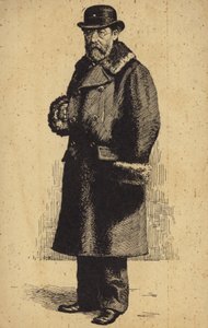Porträtt av Bedrich Smetana av Czech School