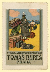 Tomas Bures reseväskor, Prag av Czech School