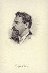 Zdenek Fibich, tjeckisk kompositör (1850-1900) av Czech School