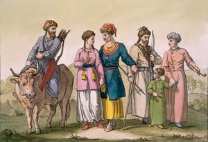 Taguri-tatarer från Krim, c1820-30-talet.