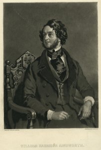 William Harrison Ainsworth, ca 1841 (mezzotint) av D McClise