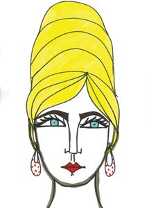 Beehive, 2024 (penna med färg på papper)