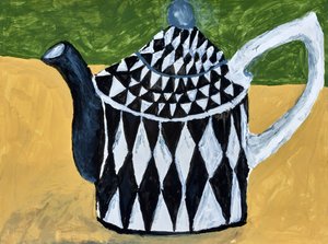 Harlekin-tekanna av Dale Hefer & Family