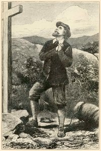 Christian before the cross" från "The Pilgrim