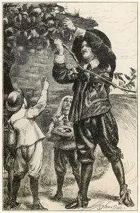 Christians pojkar började äta" från "The Pilgrim