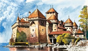 Chateau De Chillon av Dan Escott
