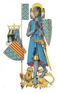 Ludvig den nionde, ledare för de två sista korstågen och en av Frankrikes största kungar (1226-70)