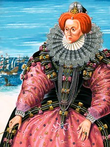 Drottning Elizabeth - krigardrottningen av Dan Escott
