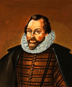 Sir Francis Drake (gouache på papper)