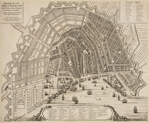 Grundplan för Amsterdam