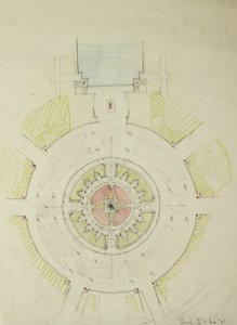 Potomac Round Point, Washington D.C., Planskiss, 1909.