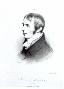 John Constable, 20 år, graverad av Thomas Herbert Maguire
