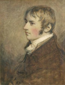 Porträtt av John Constable (1776-1837) tjugo år gammal, 1796 (tempera)