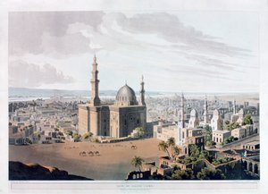 Utsikt över Grand Cairo, Egypten, 1809.