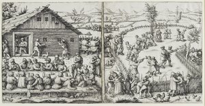 Festivalen, efter 1520 av Daniel Hopfer