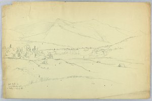 Bald Knob, från slutet av Waterville Road, Gurley