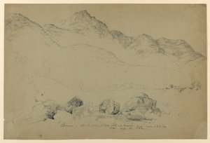 Chocorua, efter picknicken vid sjön av Daniel Huntington