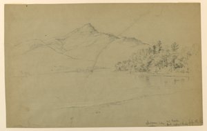 Chocorua Lake av Daniel Huntington